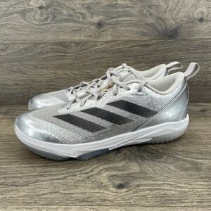 Adidas Adizero Instinct TF Softball Cleats Silver Women's Size 9.5 JS2992